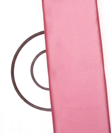 Peach Pink Colour Plain Satin Fabric